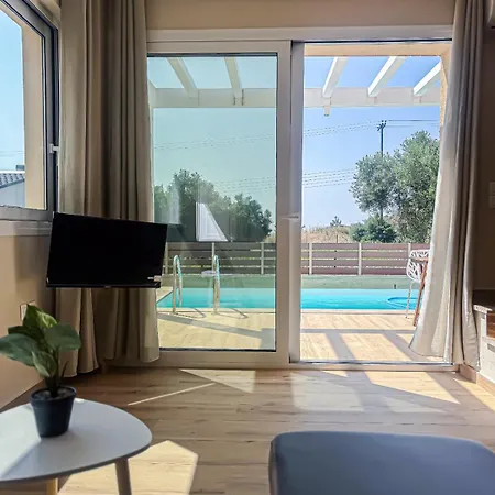 Tatil Evi Seaside Pool By Bookvillaeu Nea Kallikrateia
